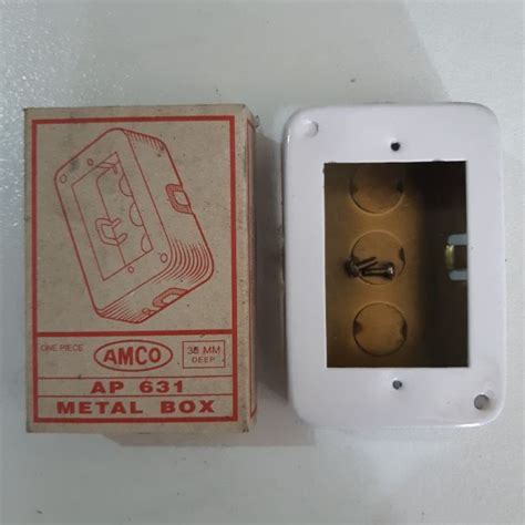 amco box metal|steel utility box.